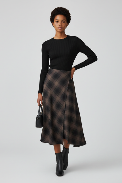 Jupes Portefeuilles Longues