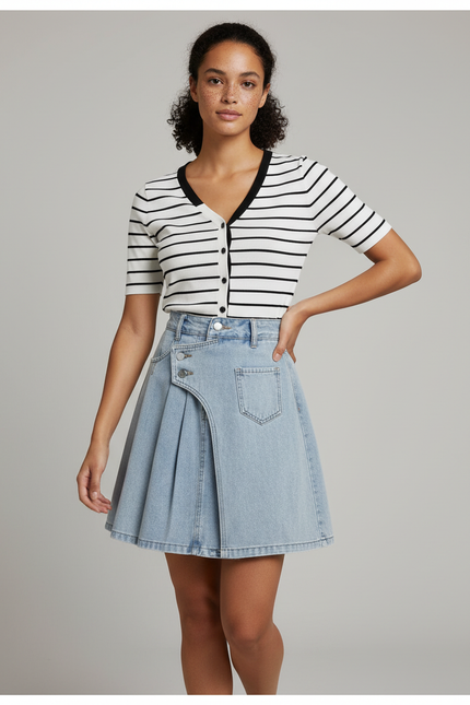 Jupe Effet Portefeuille