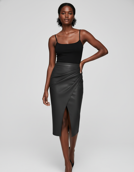 Jupe Crayon Portefeuille