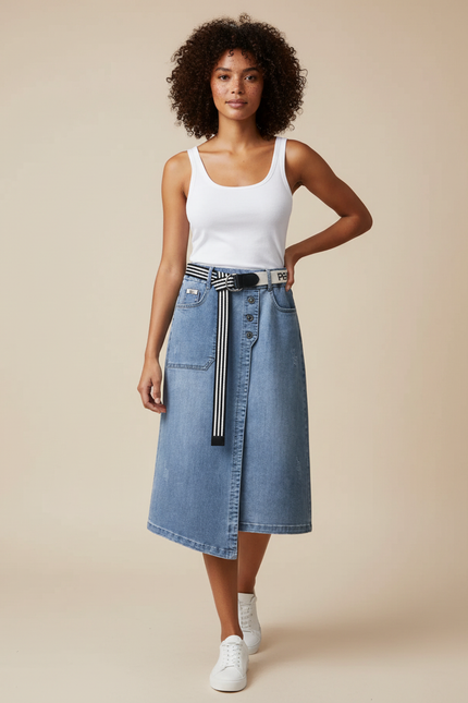 Jupe Faux Portefeuille