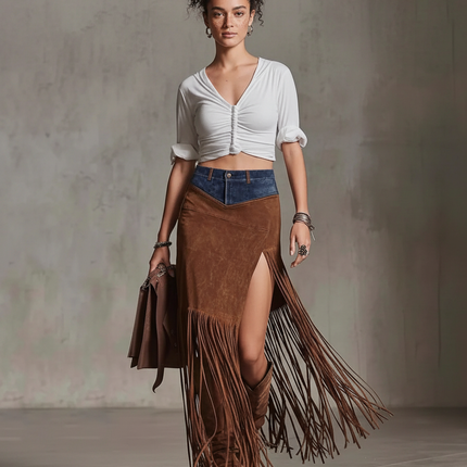 Collection image for: Jupe Cuir Portefeuille