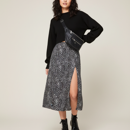 Collection image for: Jupe Portefeuille Leopard