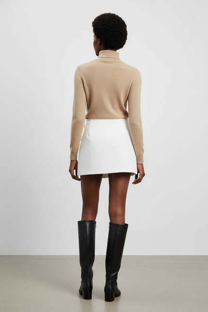 Jupe Short Portefeuille Femme