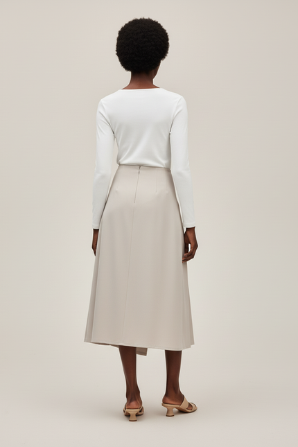 Jupe Portefeuille Asymétrique