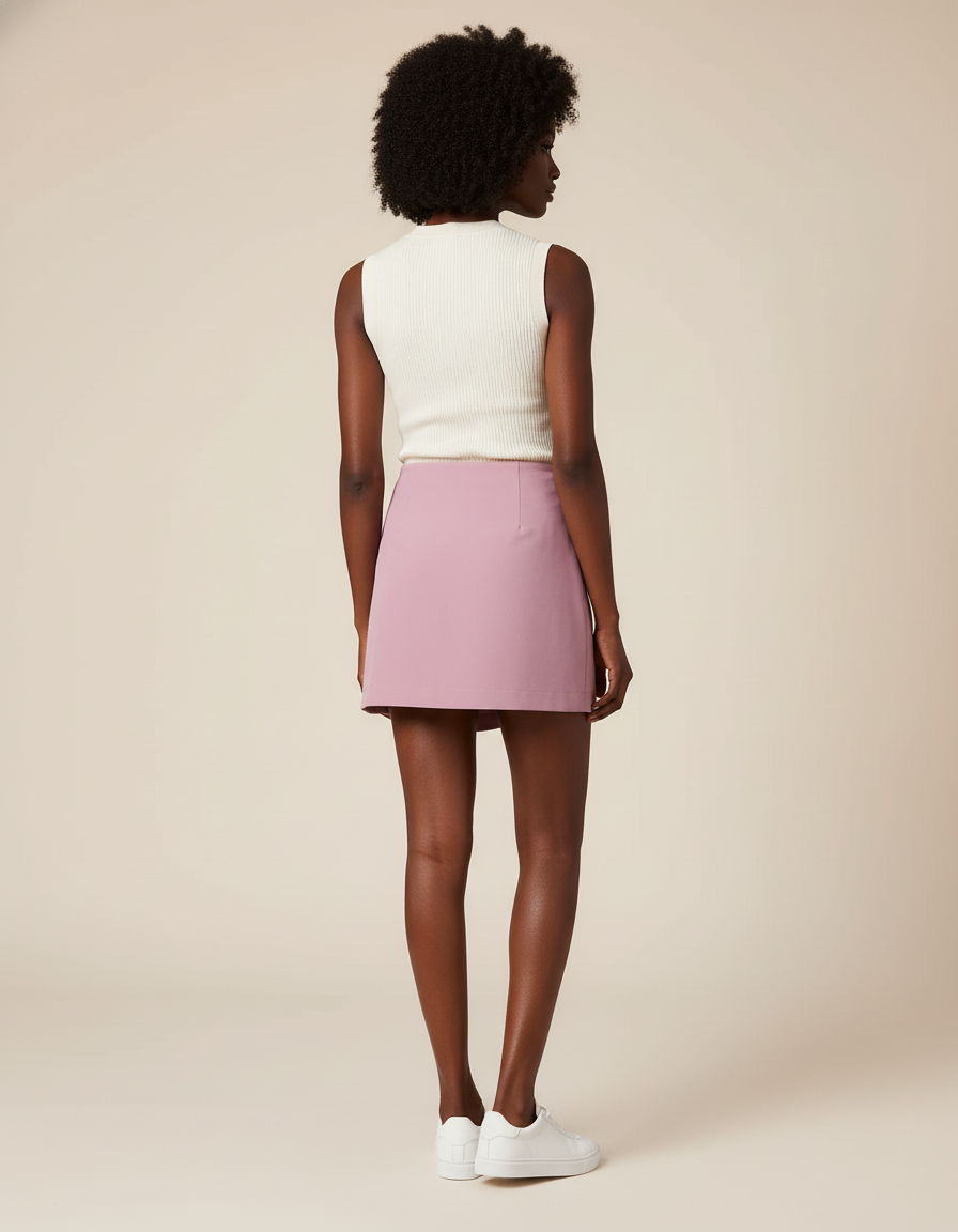 Jupe Portefeuille Short