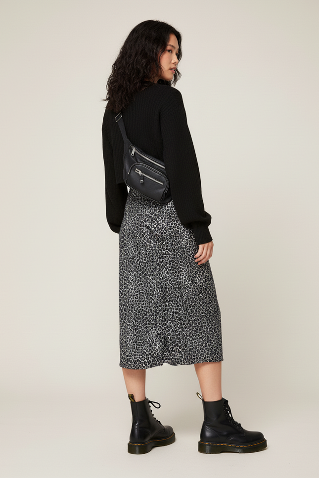 Jupe Leopard Portefeuille