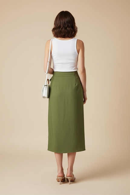 Jupe Portefeuille A Nouer