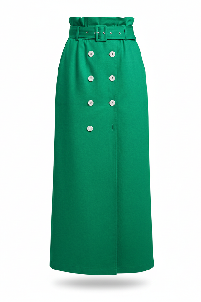 Jupe Longue Portefeuille Fendue