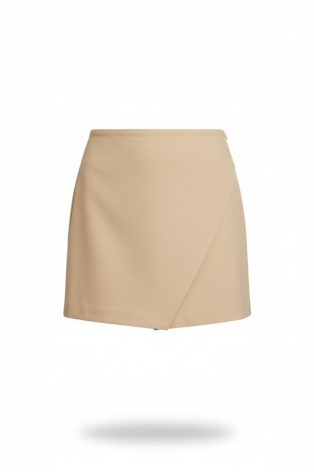 Jupe Portefeuille Camel