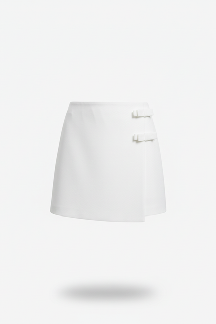 Jupe Short Portefeuille Femme