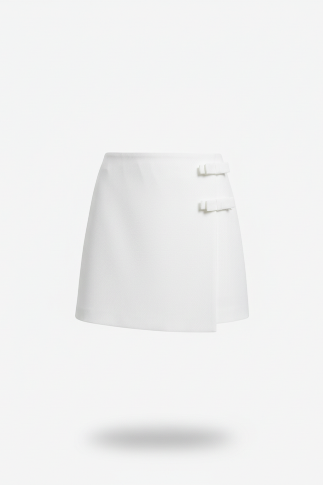 Jupe Short Portefeuille Femme