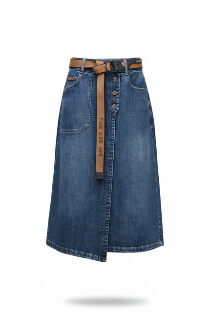 Jupe Portefeuille Droite