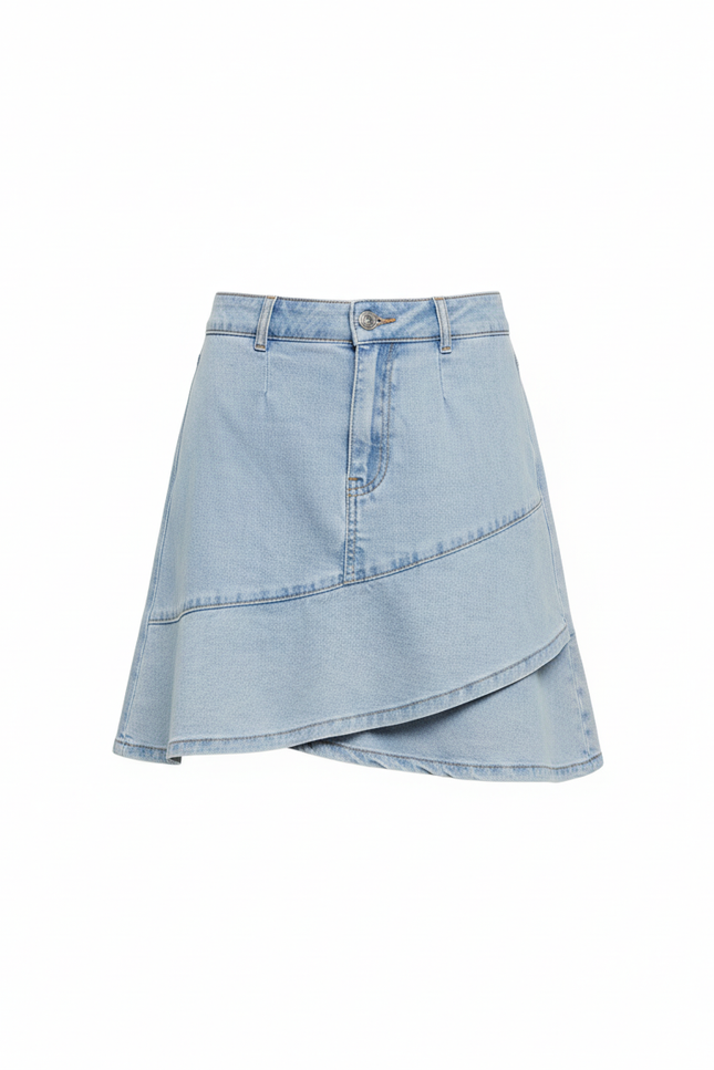 Jupe Portefeuille Volantée